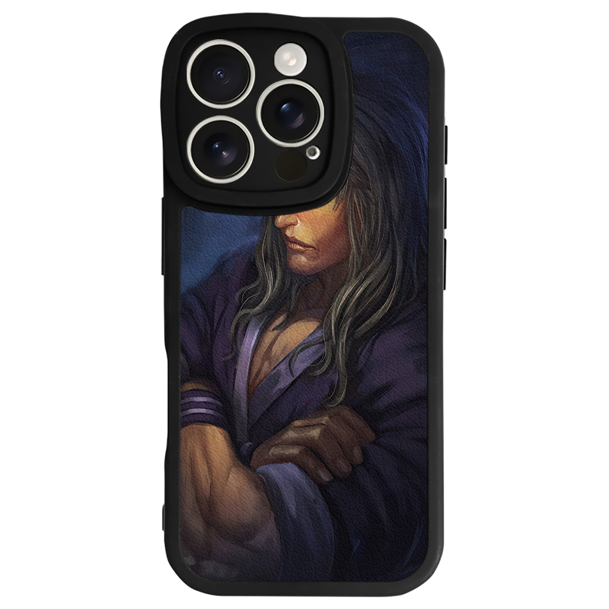 （画像用） 北斗の拳 Fist of the North Star 【iPhone 16シリーズ対応】シリコンスマホケース（レザー調） 材質：シリコン